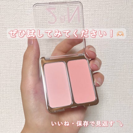 デュアルチーク/2aN/パウダーチークを使ったクチコミ(6枚目)