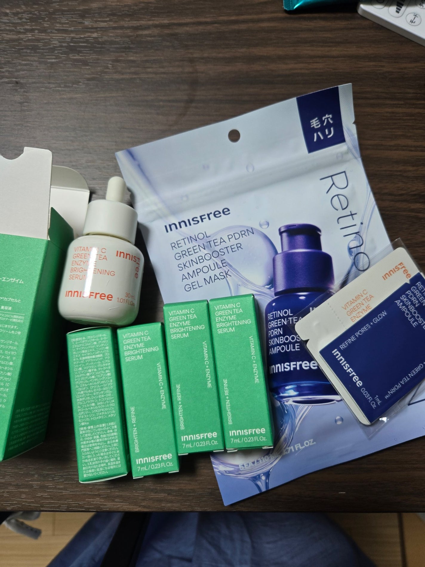 ビタC グリーンティーエンザイム ブライト セラム/innisfree/美容液を使ったクチコミ(2枚目)