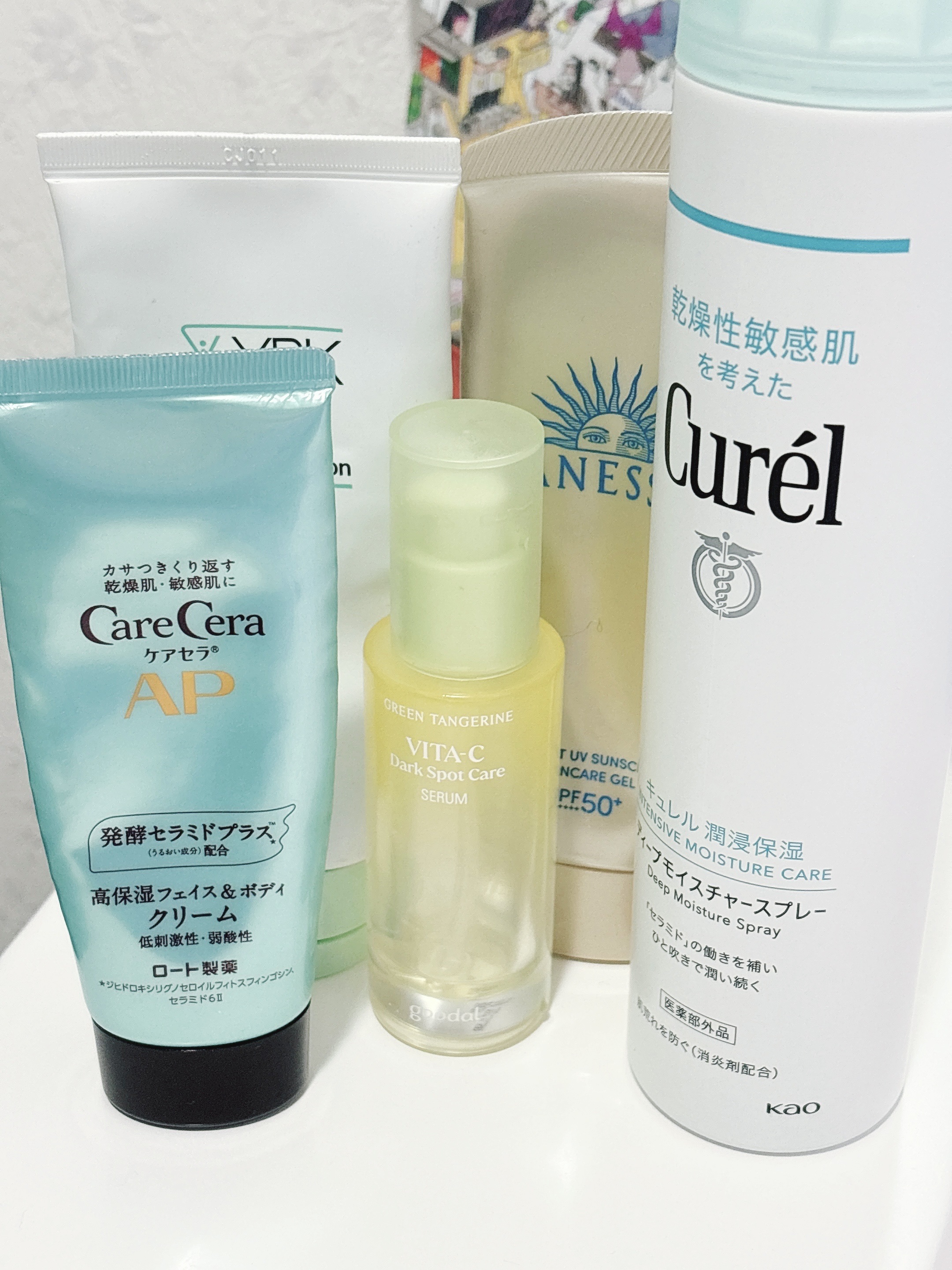 グリーンタンジェリン ビタC ダークスポットケアセラム/goodal/美容液を使ったクチコミ（1枚目）