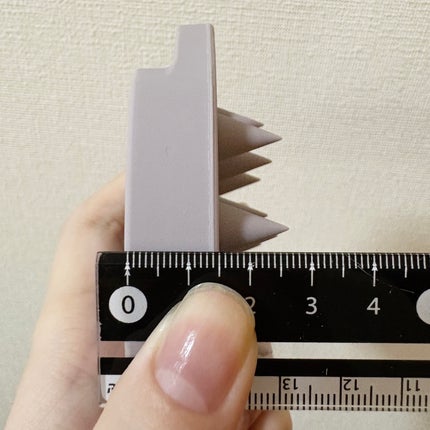 リラクシングスカルプケアブラシ/マペペ/スカルプブラシを使ったクチコミ(4枚目)