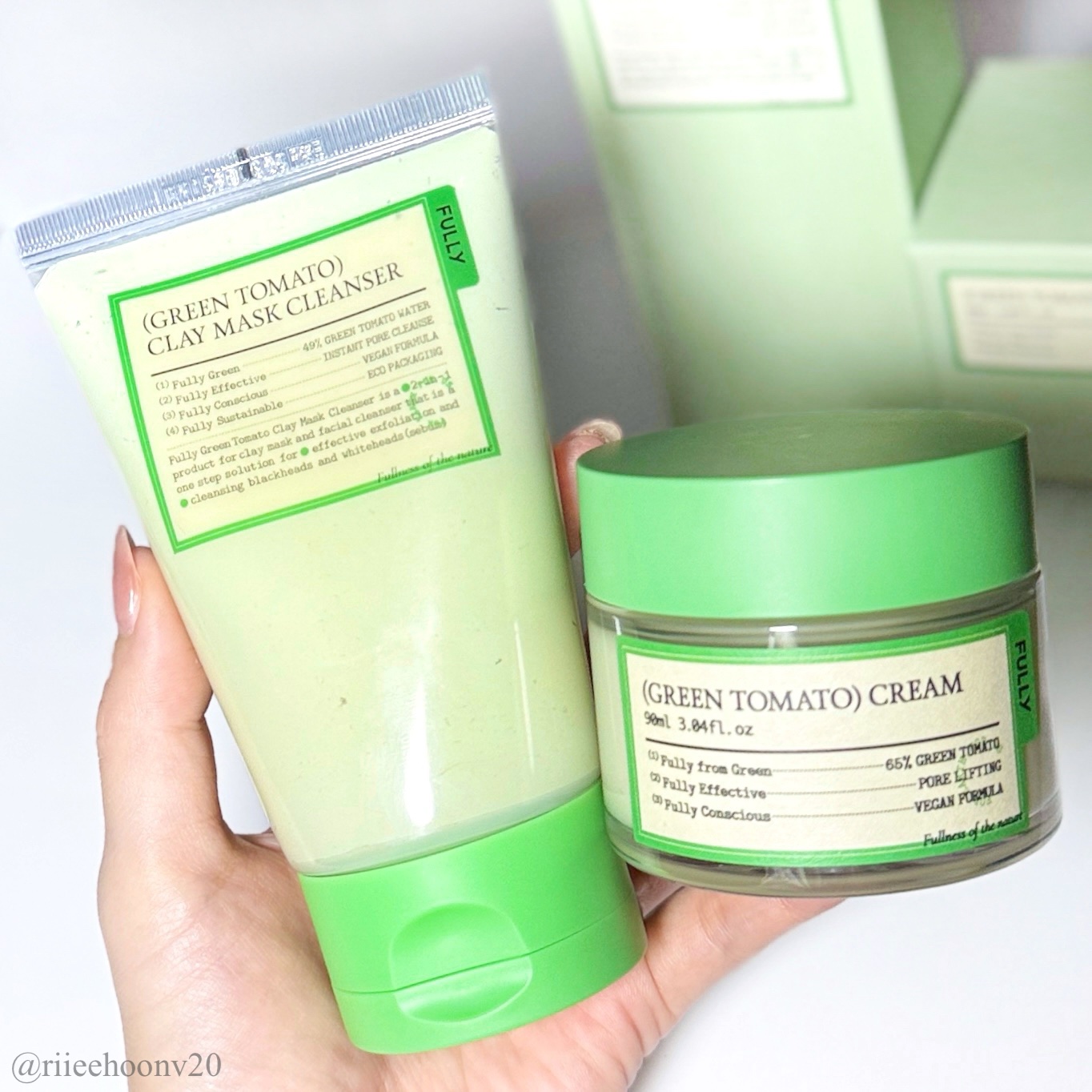 グリーントマトクレイマスククレンザー/FULLY/洗い流すパック・マスクを使ったクチコミ（1枚目）