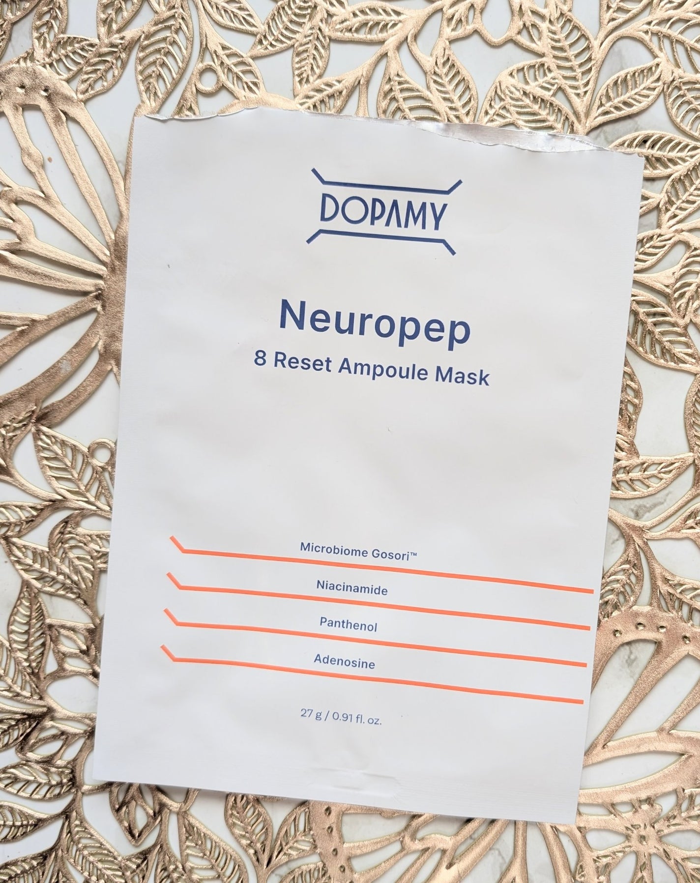 Neuropep 8 Reset Ampoule Mask/DOPAMY/シートマスク・パックを使ったクチコミ(1枚目)
