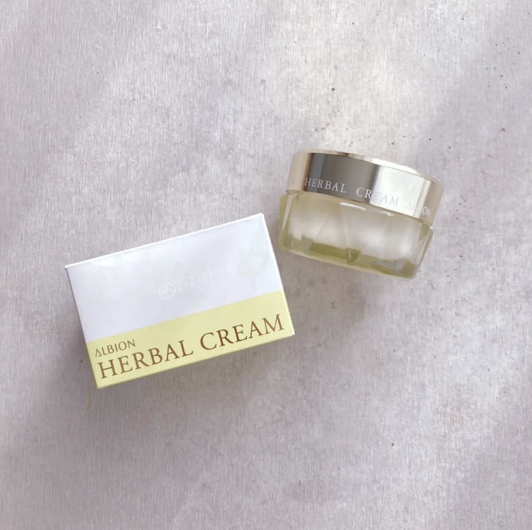 アルビオン ハーバルクリーム/ALBION/フェイスクリームを使ったクチコミ（1枚目）