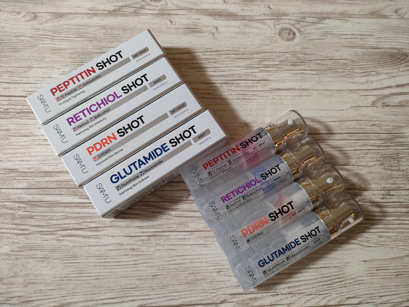 シナジーショットエディション/SAM'U/スキンケアキットを使ったクチコミ(1枚目)