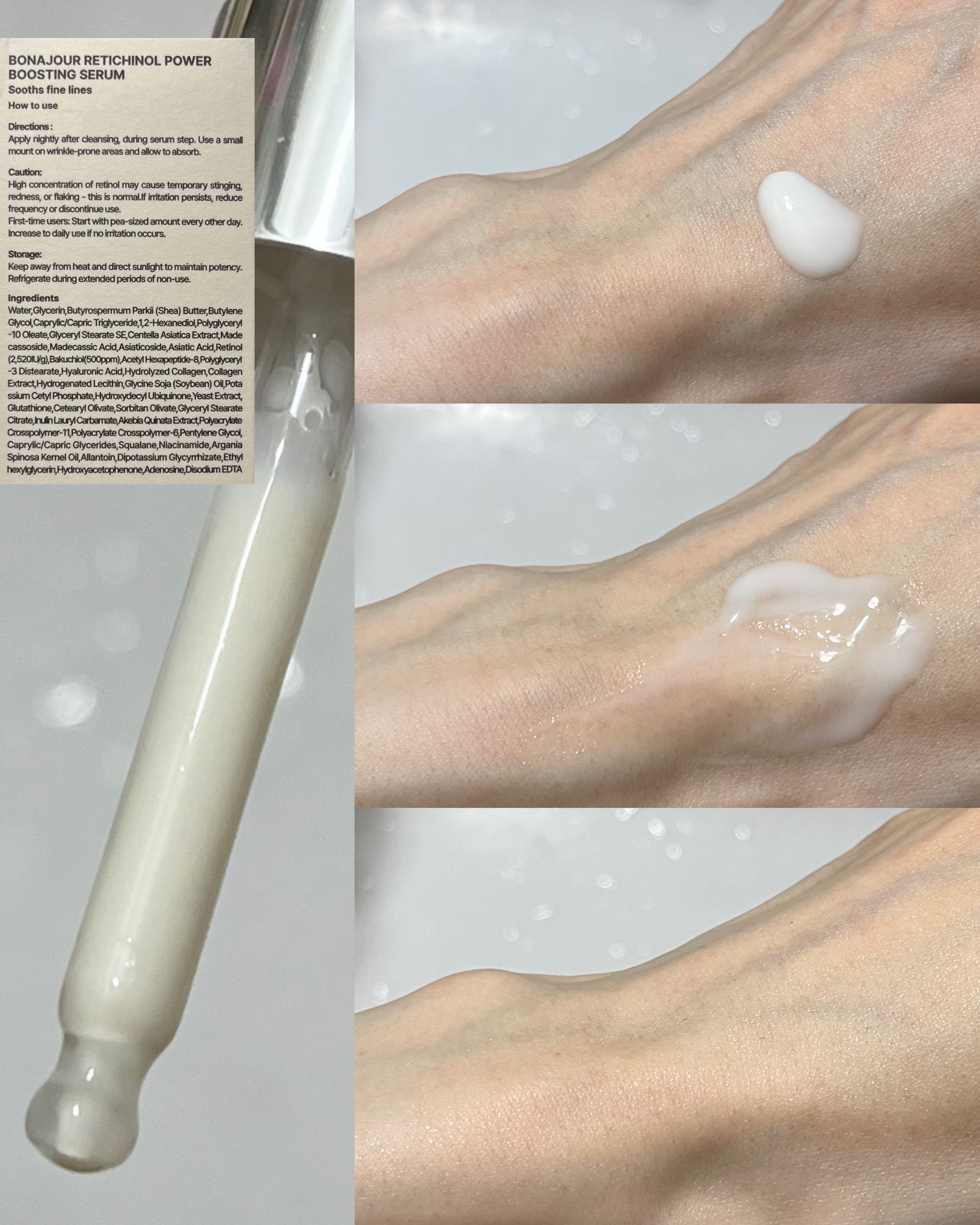 レチノールパワー コンセントレートクリーム/Bonajour/フェイスクリームを使ったクチコミ（3枚目）