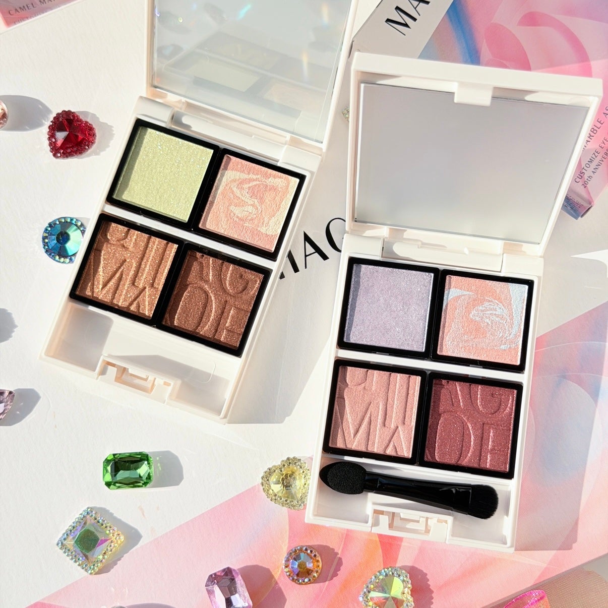 Bloom Collection カスタマイズアイカラー アソート(限定カラー)/マキアージュ/アイシャドウを使ったクチコミ(7枚目)