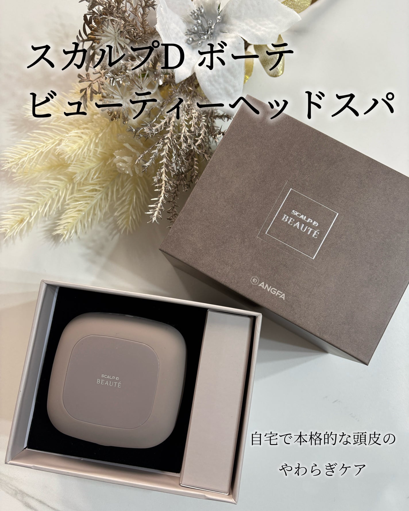 スカルプD ボーテ ビューティーヘッドスパ/アンファー(スカルプD)/スカルプブラシを使ったクチコミ(1枚目)