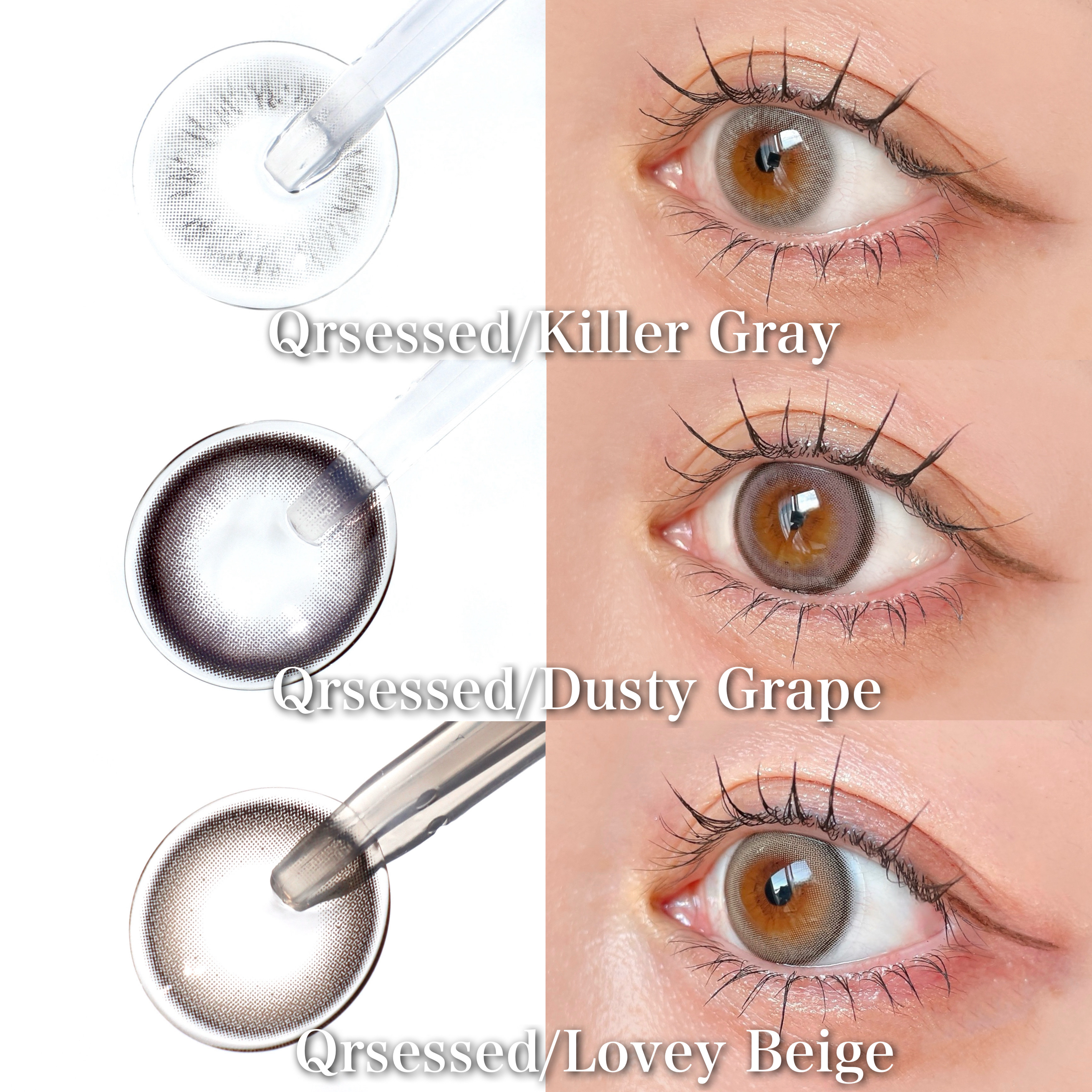 Qrsessed 1day/Qrsessed/ワンデー（１DAY）カラコンを使ったクチコミ（2枚目）