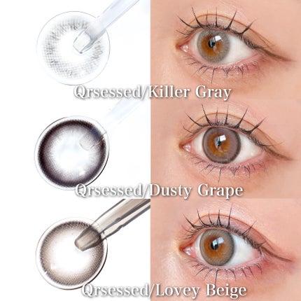 Qrsessed 1day/Qrsessed/ワンデー(1DAY)カラコンを使ったクチコミ(2枚目)