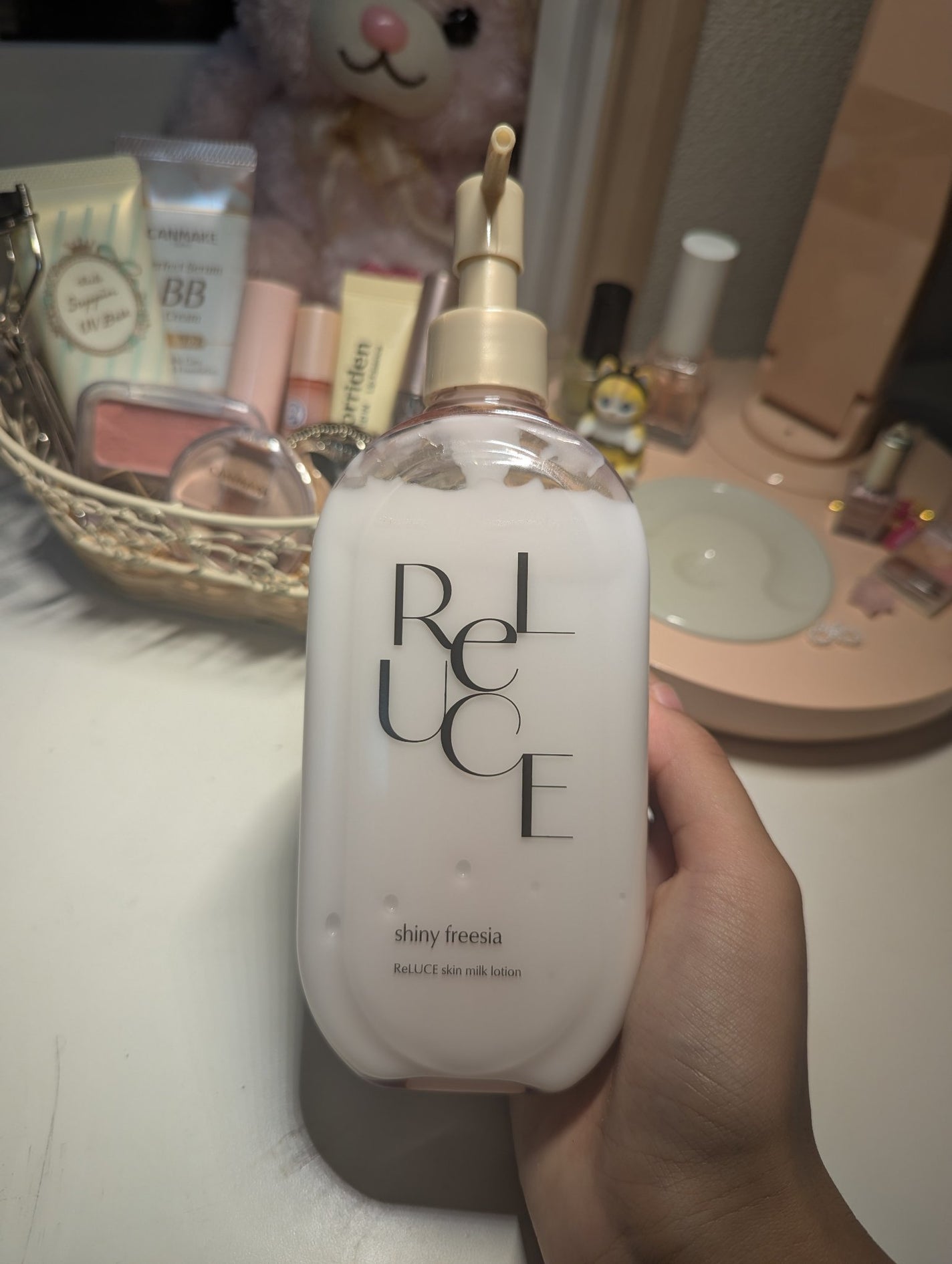 リルーチェ スキンミルクローション シャイニーフリージア/コスメテックスローランド/ボディローションを使ったクチコミ(1枚目)