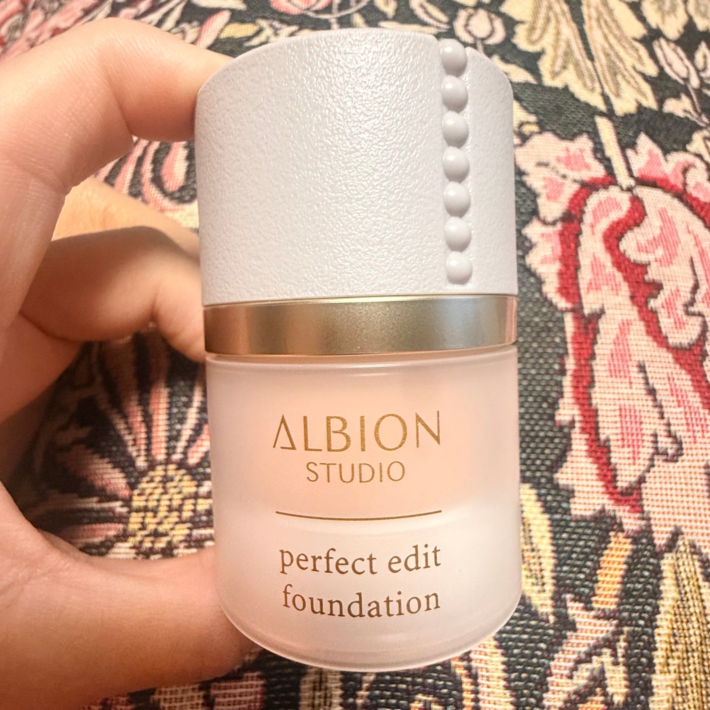 アルビオン スタジオ パーフェクトエディット ファンデーション/ALBION/クリーム・エマルジョンファンデーションを使ったクチコミ(2枚目)