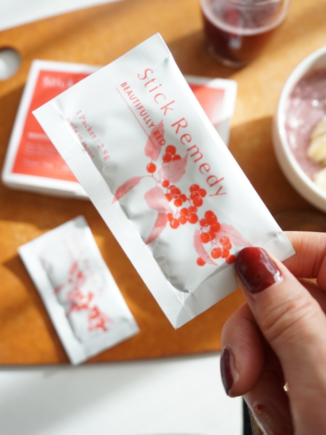 Beautifully Red/Stick Remedy/健康サプリメントを使ったクチコミ(2枚目)