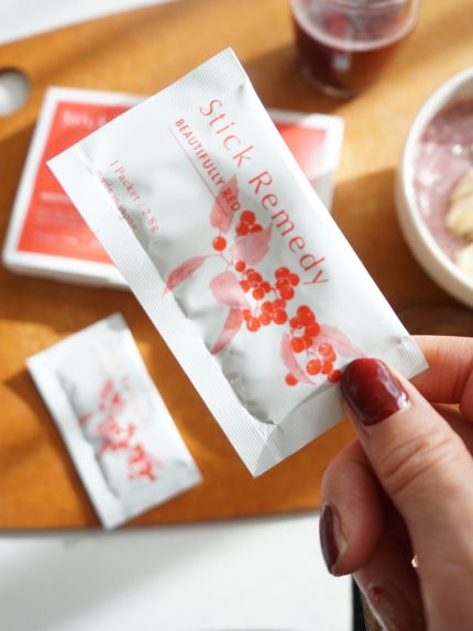 Beautifully Red/Stick Remedy/健康サプリメントを使ったクチコミ(2枚目)