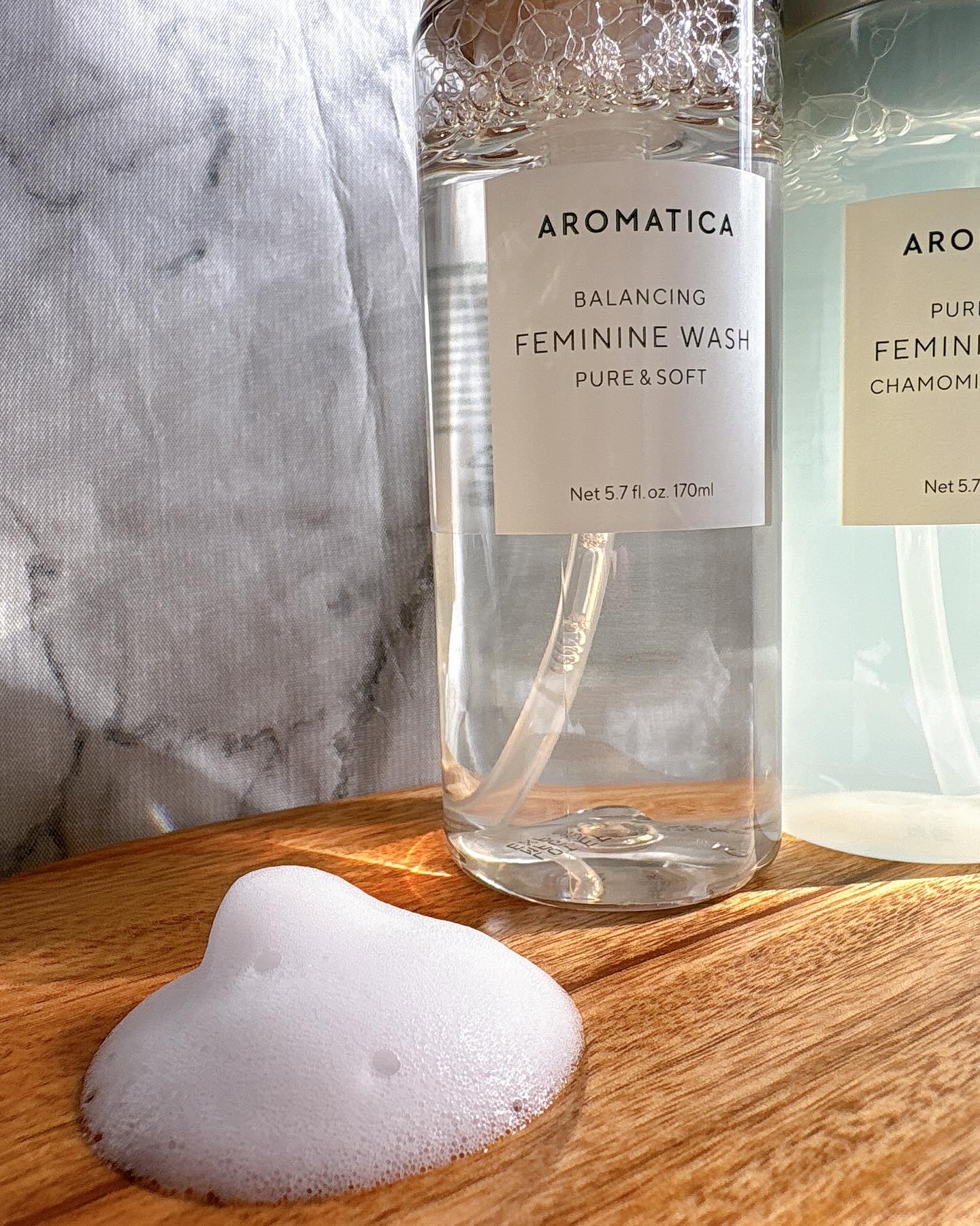 ピュア＆ソフトフェミニンウォッシュ /AROMATICA/デリケートゾーンケアを使ったクチコミ（2枚目）