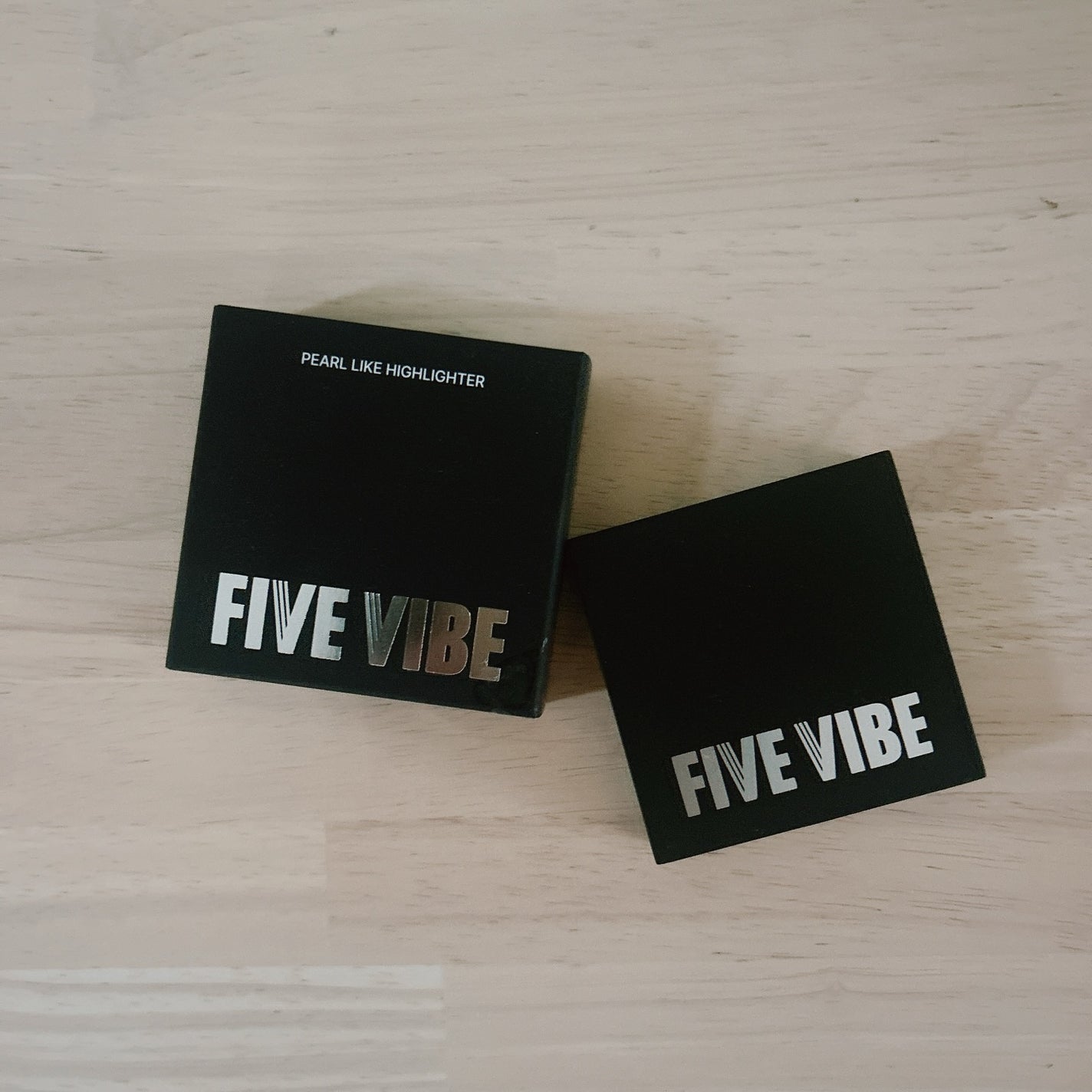 パールライクハイライター/FIVE VIBE/パウダーハイライトを使ったクチコミ(1枚目)