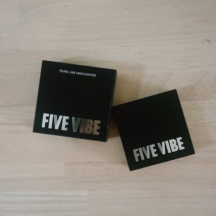 パールライクハイライター/FIVE VIBE/パウダーハイライトを使ったクチコミ(1枚目)