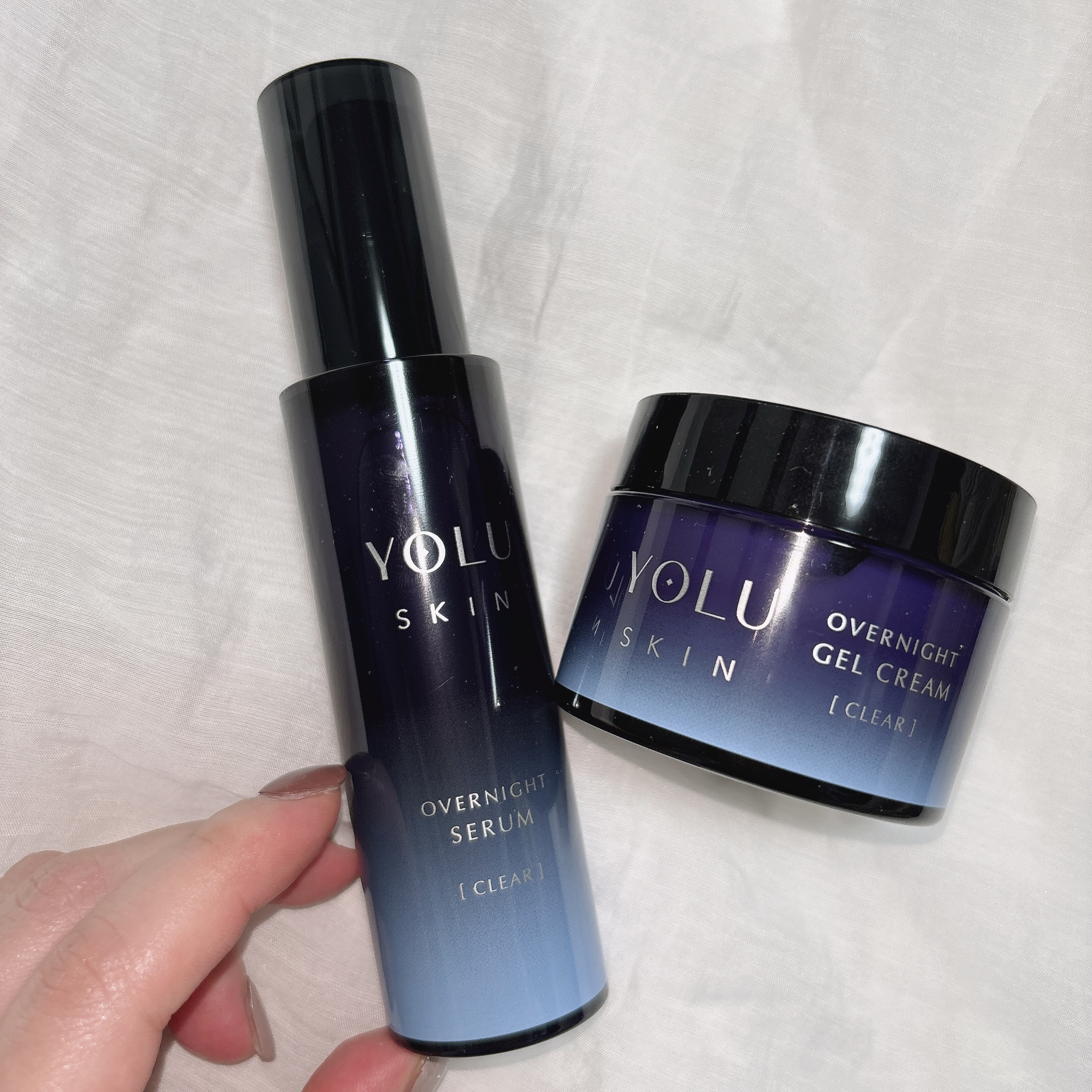 ヨル スキン オーバーナイトセラム クリア/YOLU/美容液を使ったクチコミ（2枚目）