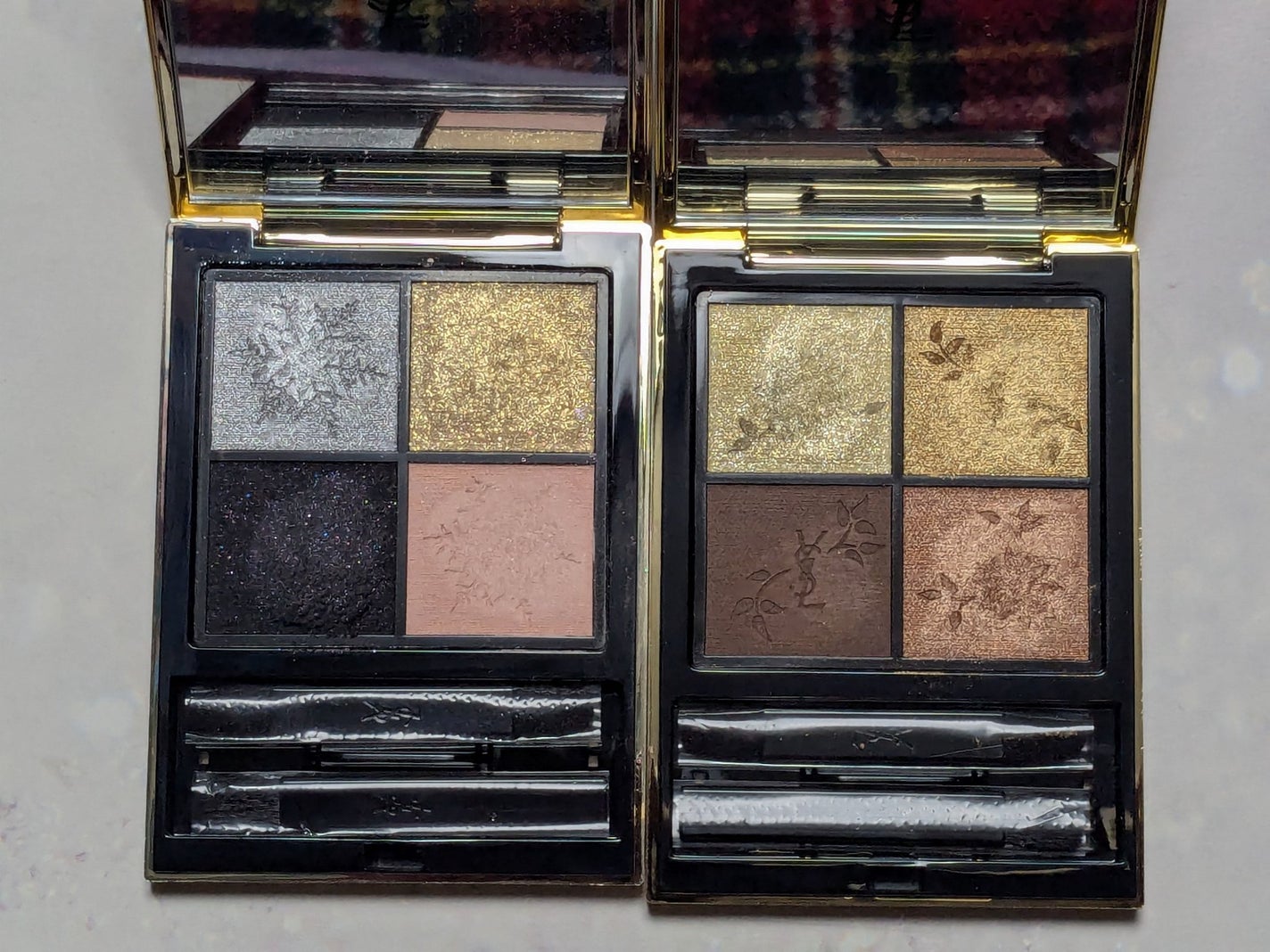 クチュール ミニ クラッチ/YVES SAINT LAURENT BEAUTE/アイシャドウパレットを使ったクチコミ(2枚目)