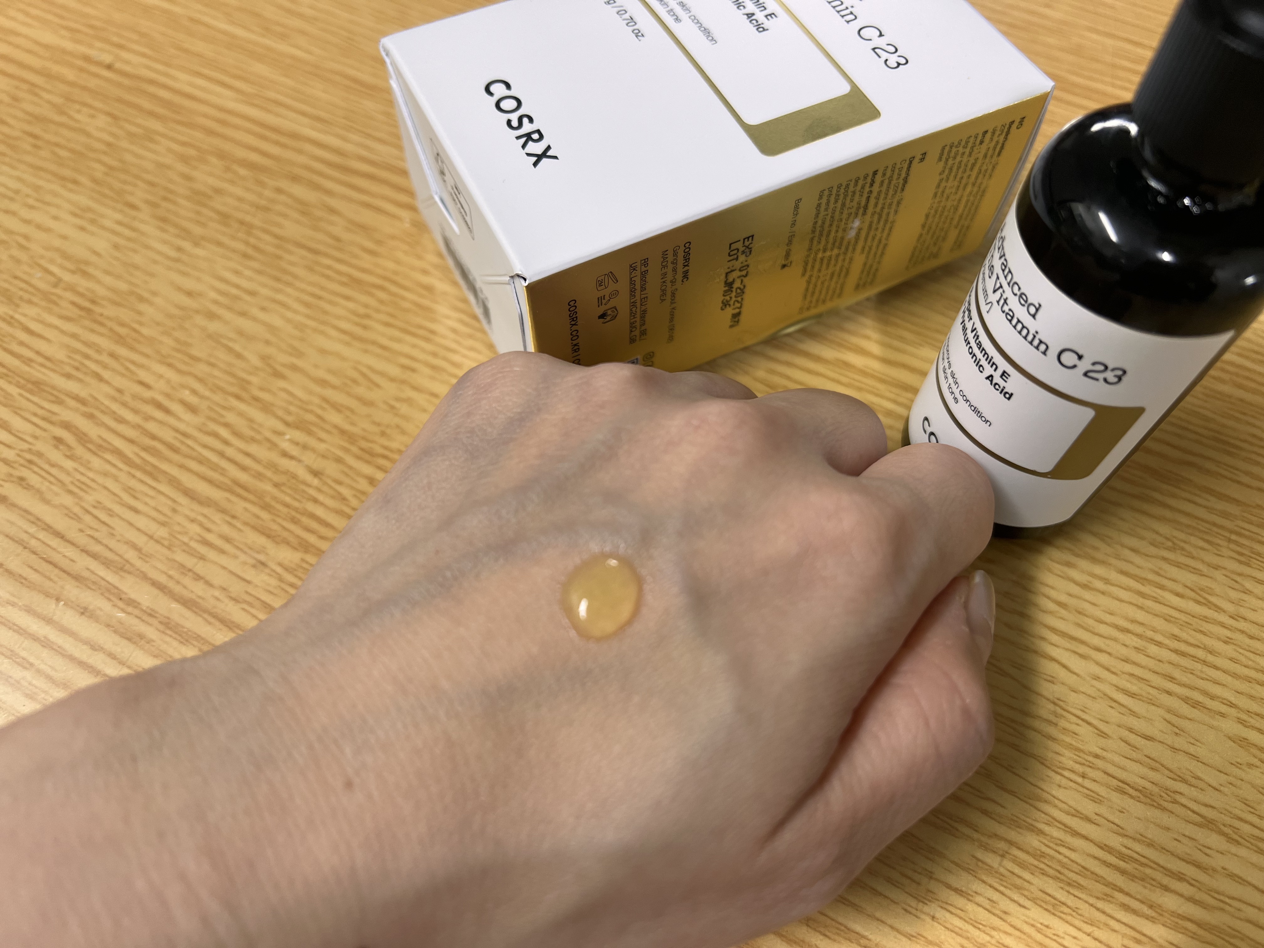 RXアドバンスド ザ・ビタミンC23セラム/COSRX/美容液を使ったクチコミ（2枚目）