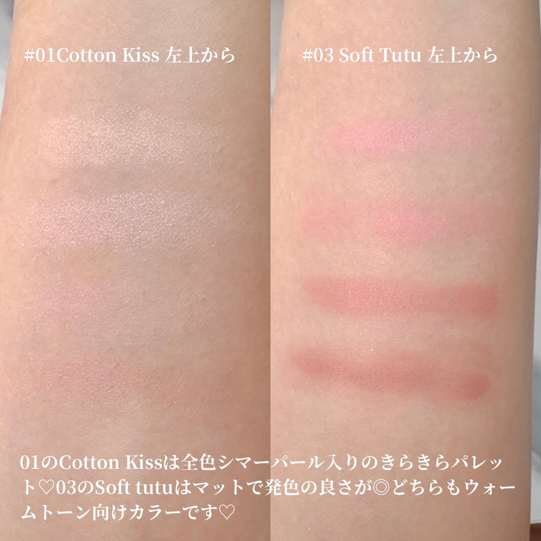 マルチクアッドシャドウ/dasique/パウダーアイシャドウを使ったクチコミ(3枚目)