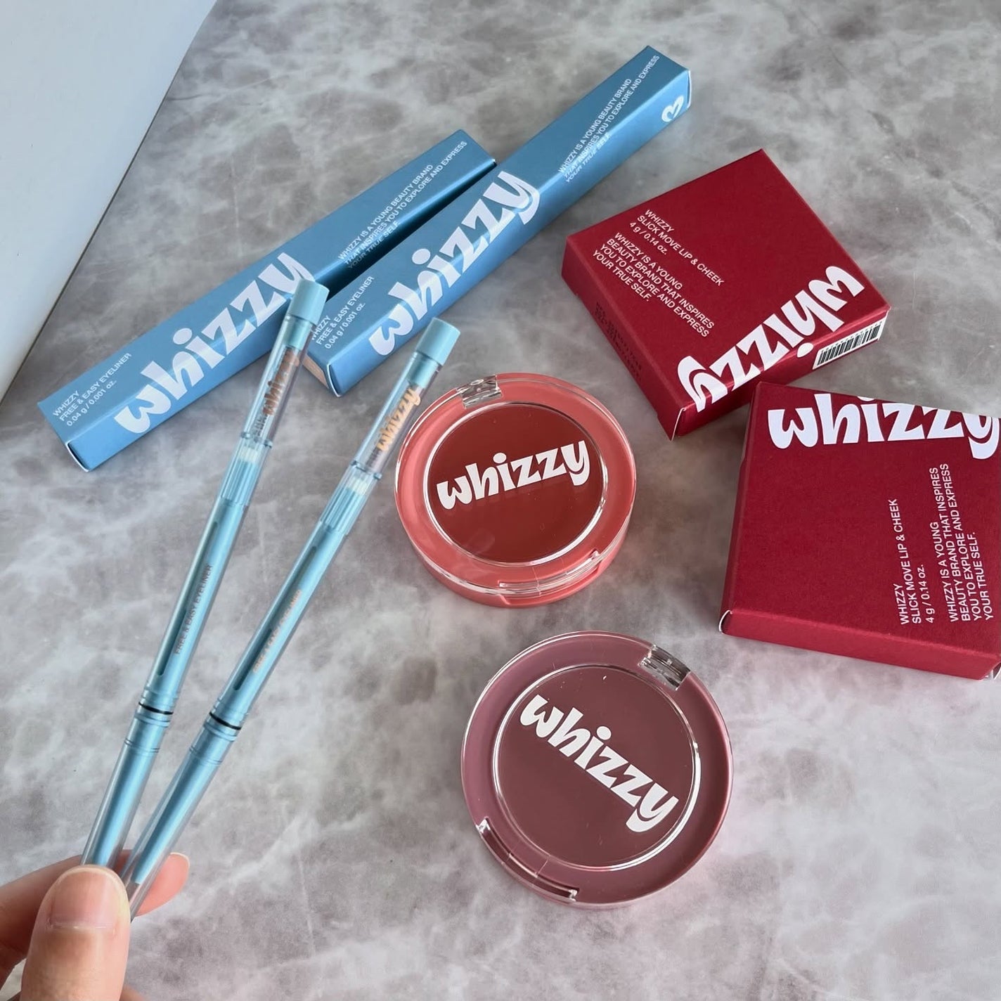 SLICK MOVE LIP&CHEEK/WHIZZY/ジェル・クリームチークを使ったクチコミ(1枚目)