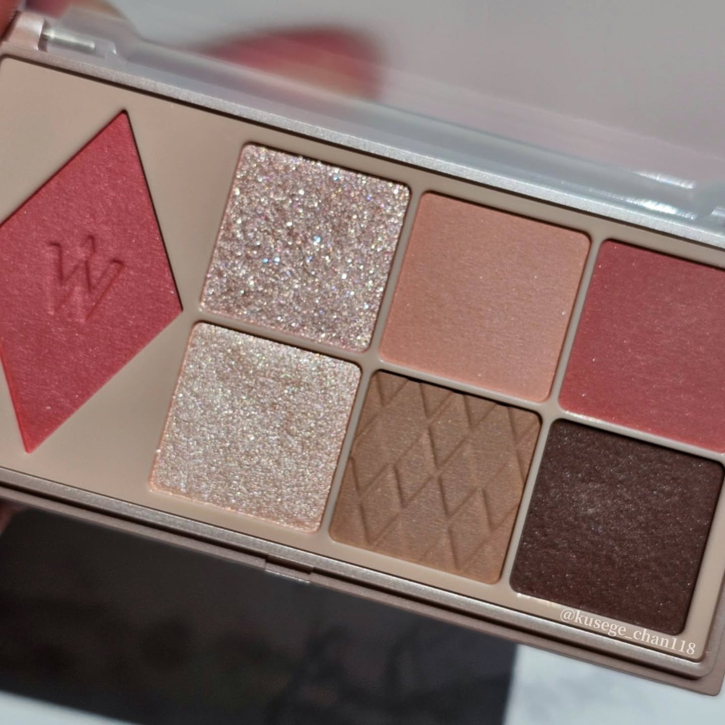 ウォンジョンヨ W デイリームードアップパレット /Wonjungyo/アイシャドウパレットを使ったクチコミ(2枚目)