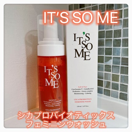 シカ プロバイオティックス フェミニンウォッシュ/it's so me/デリケートゾーンケアを使ったクチコミ(1枚目)