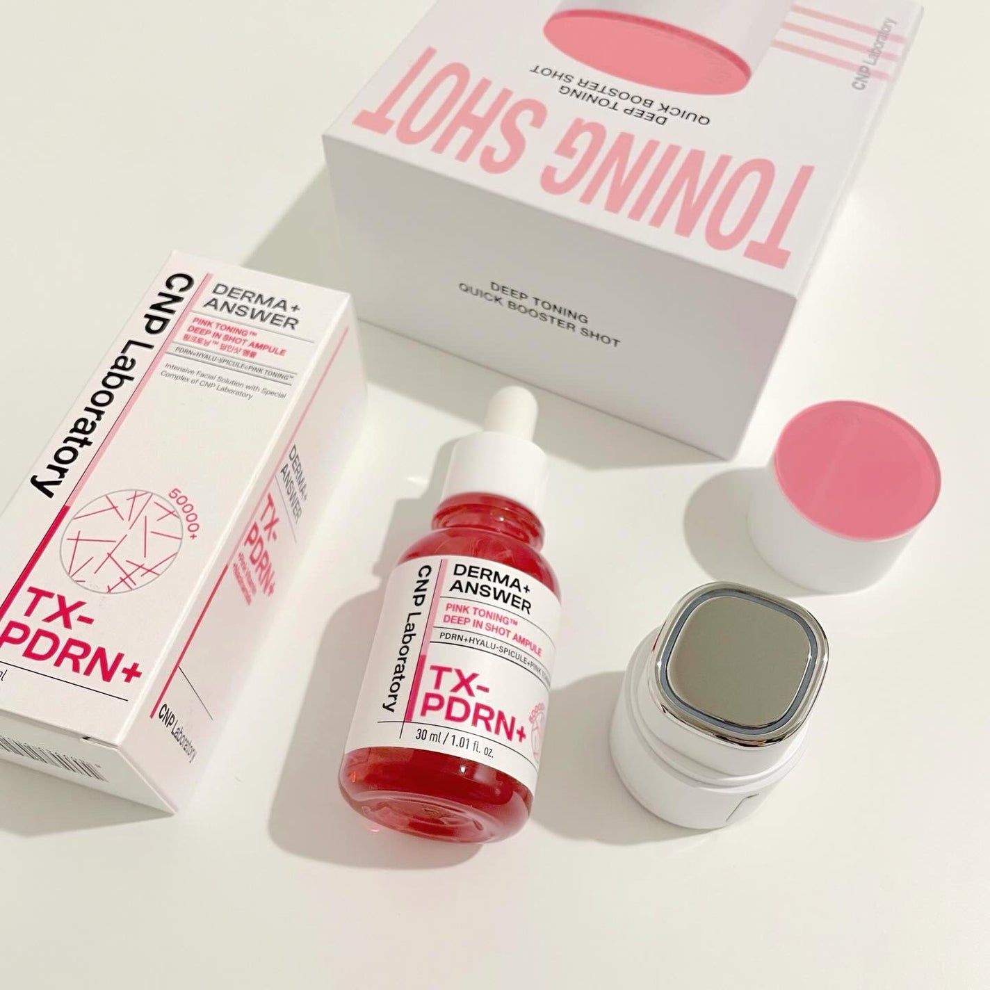 ピンクトーニング™︎ディープインショットアンプル/CNP Laboratory/美容液を使ったクチコミ(5枚目)