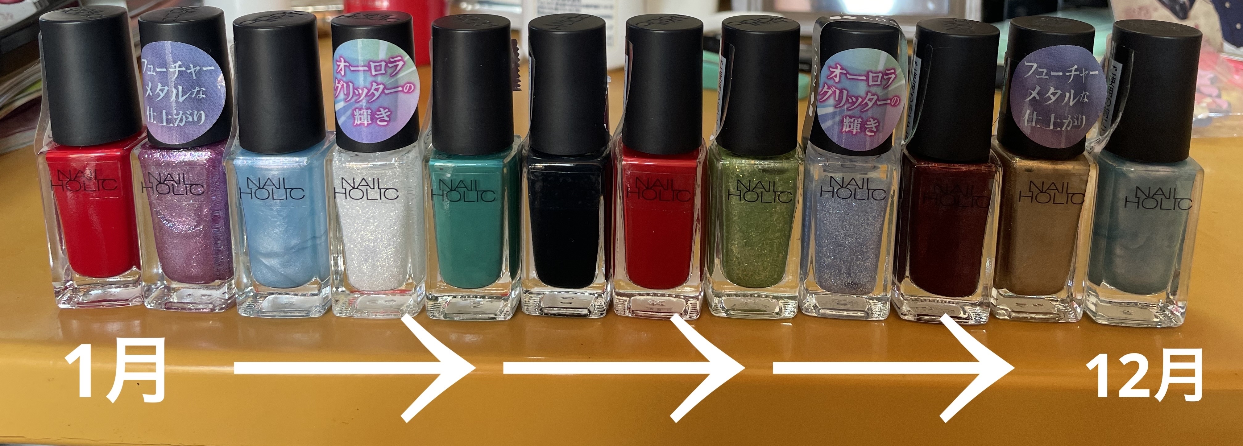 ネイルホリック Soulful color RD414/ネイルホリック/マニキュアを使ったクチコミ（1枚目）