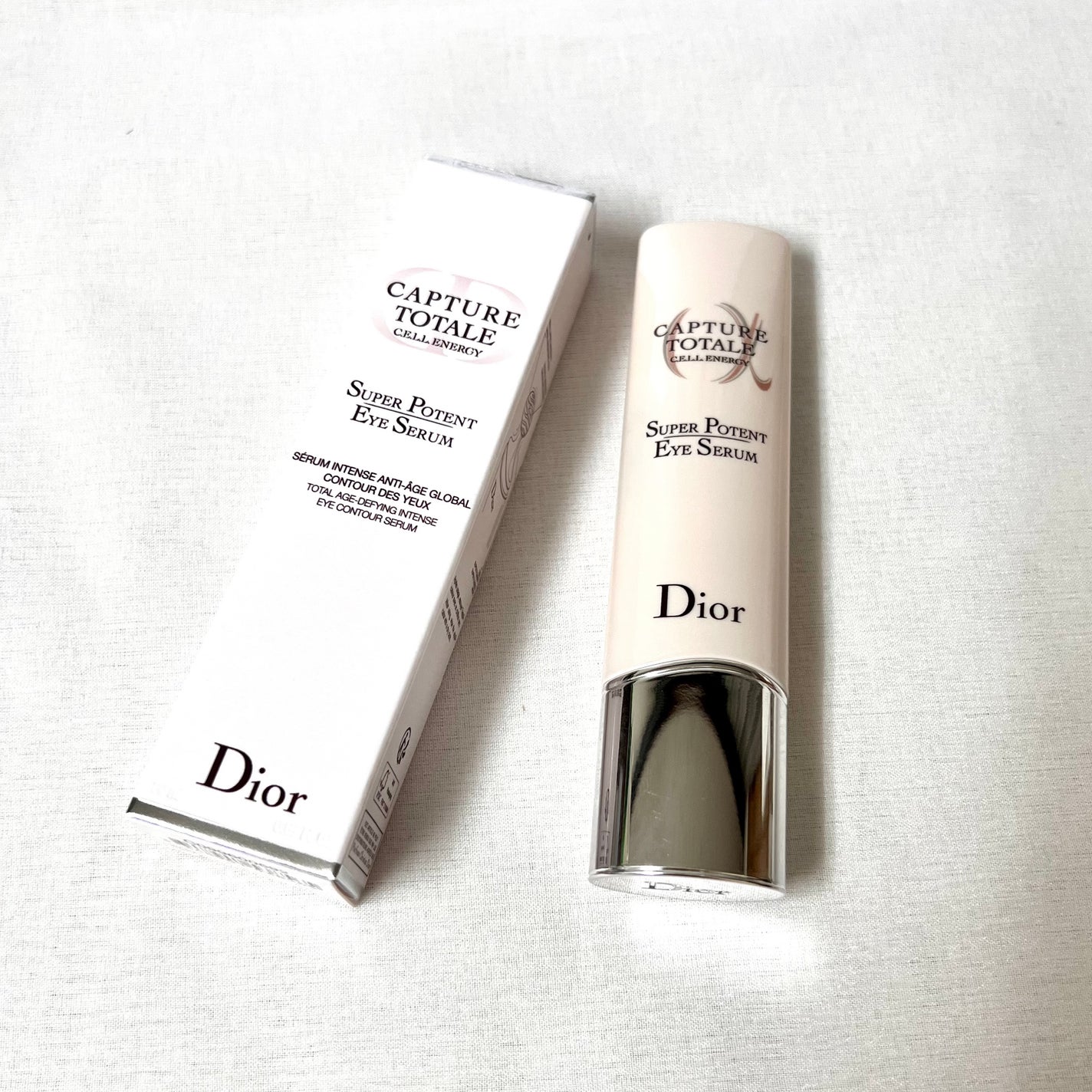 カプチュール トータル セル ENGY アイ セラム/Dior/アイケア・アイクリームを使ったクチコミ(4枚目)