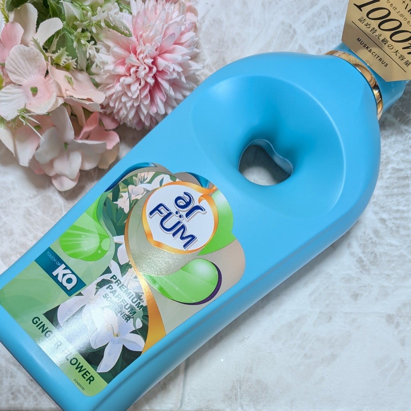 Touch of Ka ジンジャーフラワーフレッシュシトラスの香り/arFUM/柔軟剤を使ったクチコミ（1枚目）