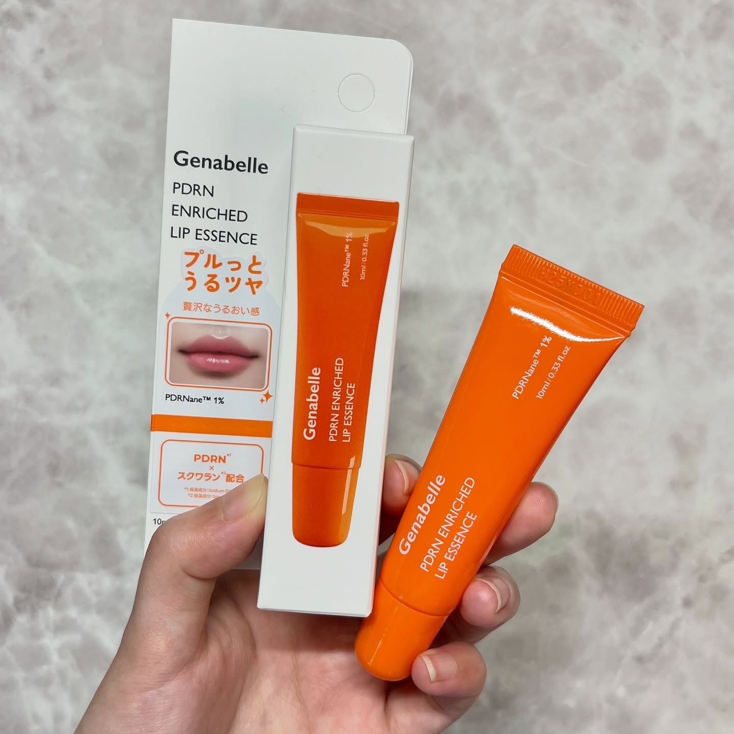 PDRNエンリッチドリップエッセンス/Genabelle/リップ美容液を使ったクチコミ（1枚目）