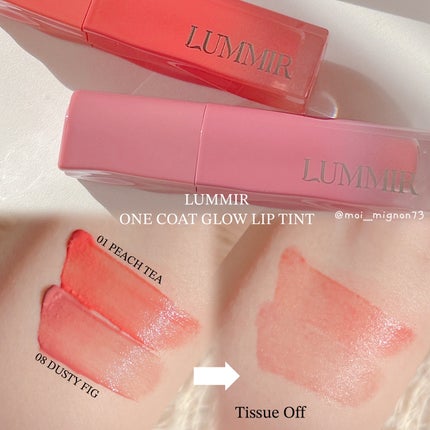 ONE COAT グロウティント/Lummir/リップティントを使ったクチコミ(3枚目)