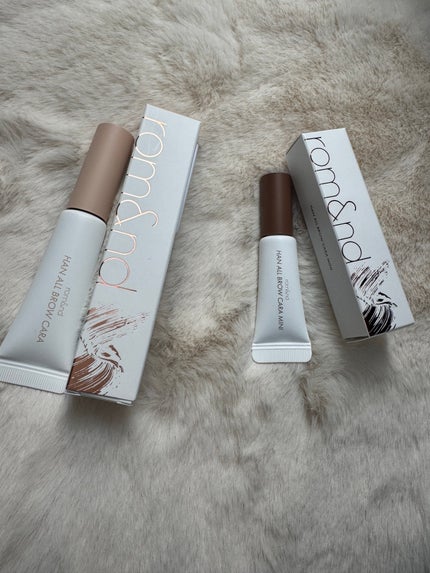 ハンオールブロウカラ 02 マイルド・ウッディ(ミニ)/rom&nd/眉マスカラの画像