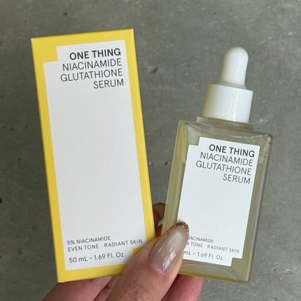 ナイアシンアミドグルタチオンセラム/ONE THING/美容液を使ったクチコミ(3枚目)