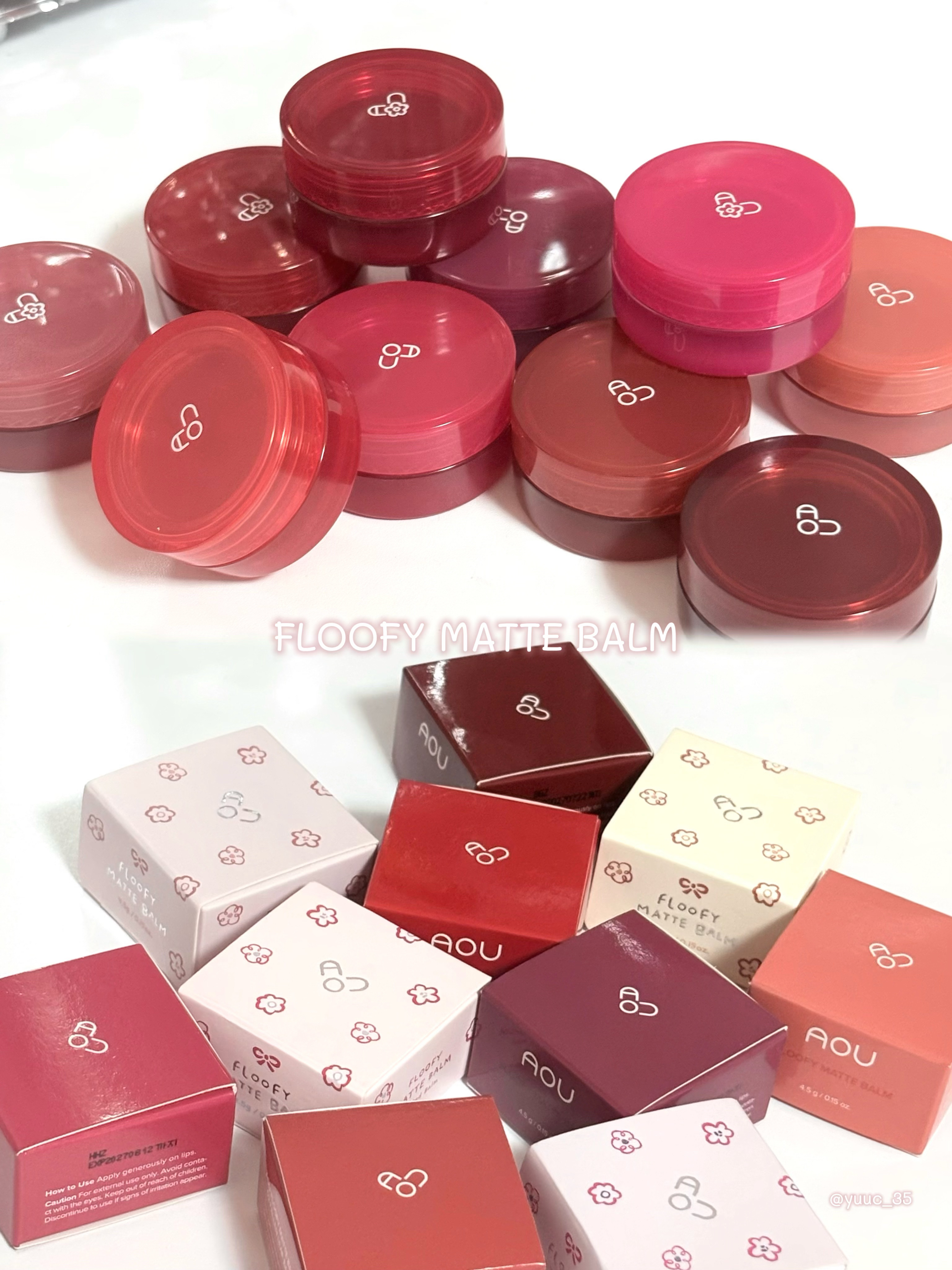 マットふわバーム/AOU/口紅を使ったクチコミ（2枚目）