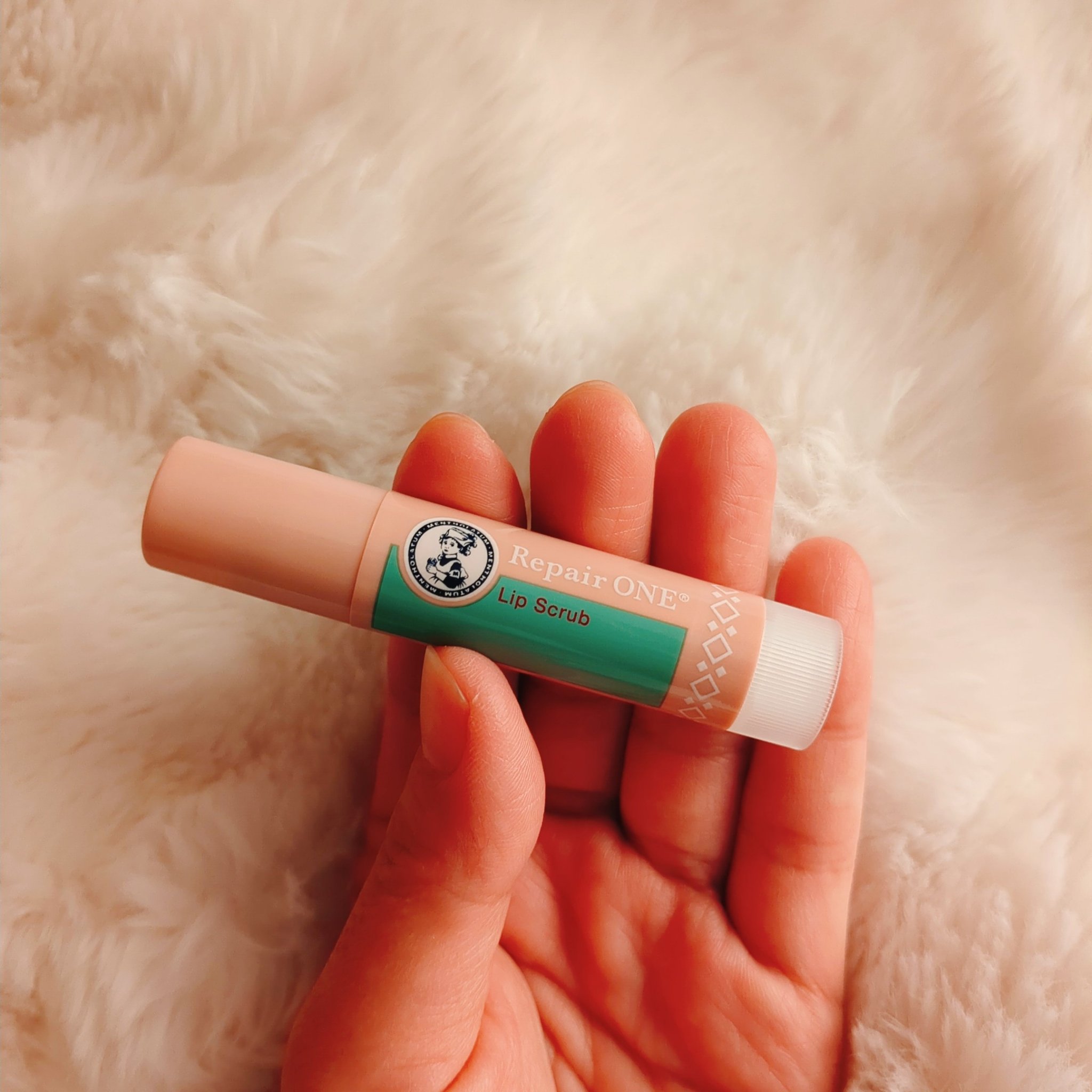 メンソレータム リペアワン 角質ケアリップ/メンソレータム/リップクリームを使ったクチコミ（1枚目）