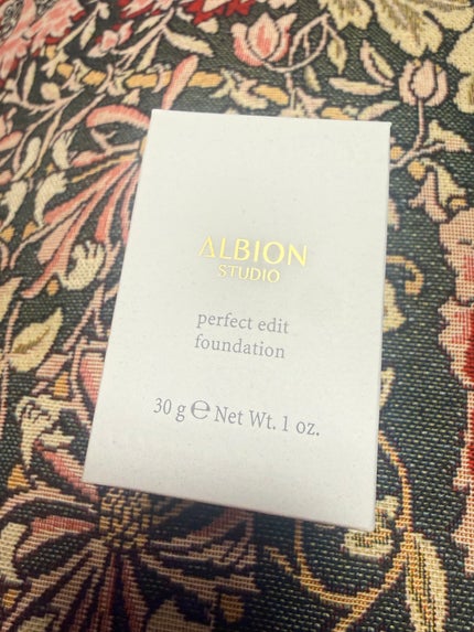 アルビオン スタジオ パーフェクトエディット ファンデーション/ALBION/クリーム・エマルジョンファンデーションを使ったクチコミ(1枚目)