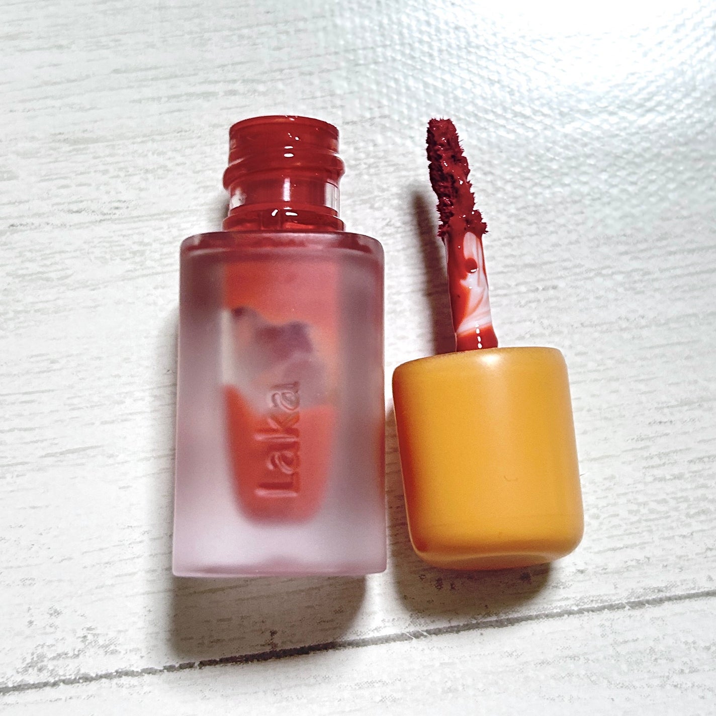 フルーティーグラムティント/Laka/リップティントを使ったクチコミ(1枚目)