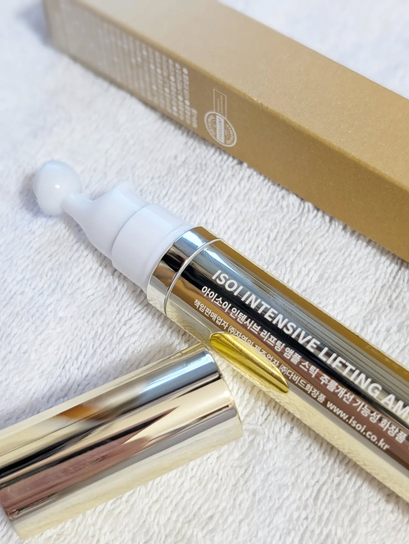 インテンシブリフティングアンプルスティック/ISOI/アイケア・アイクリームを使ったクチコミ(5枚目)