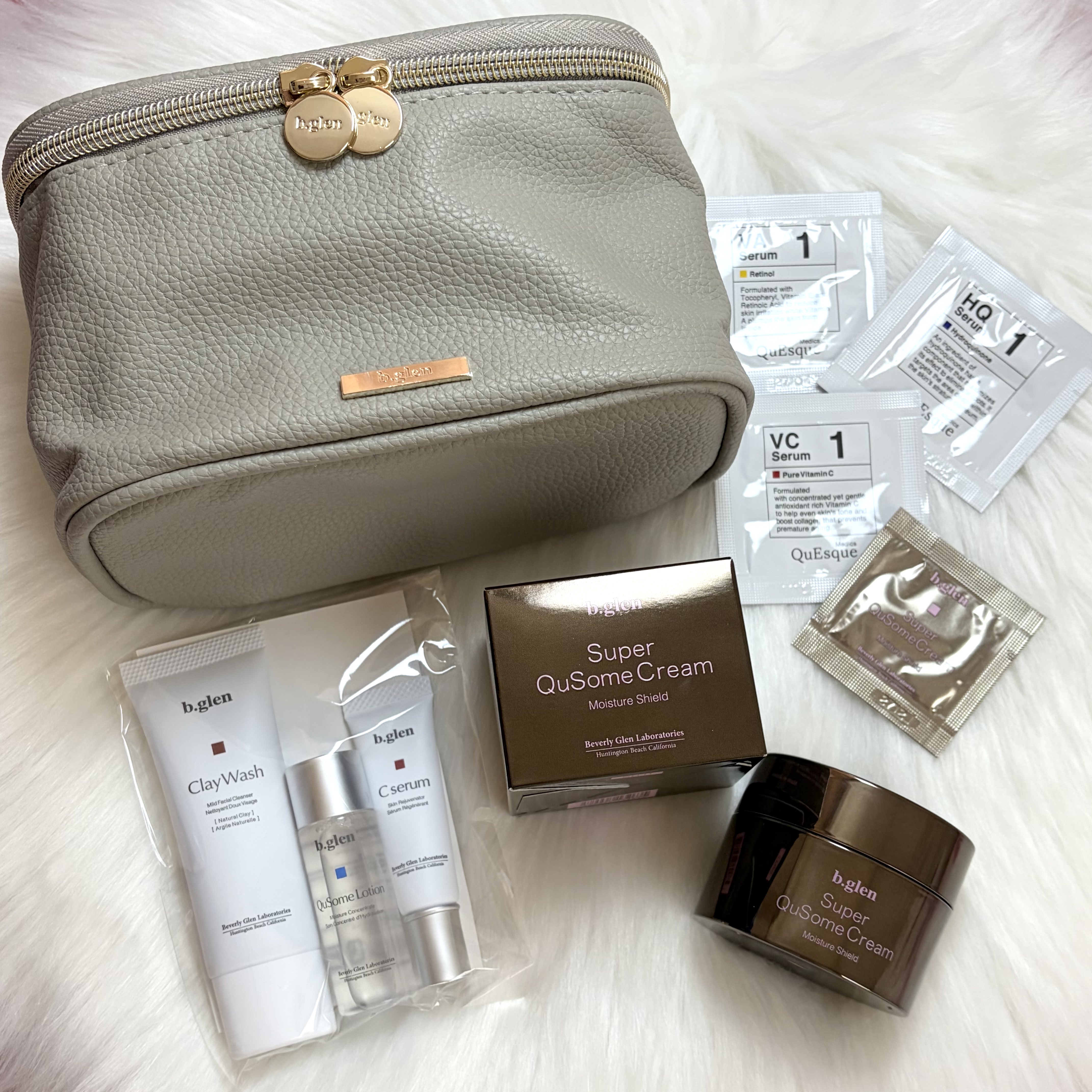 クリスマスコフレ2025/b.glen/スキンケアキットを使ったクチコミ（1枚目）