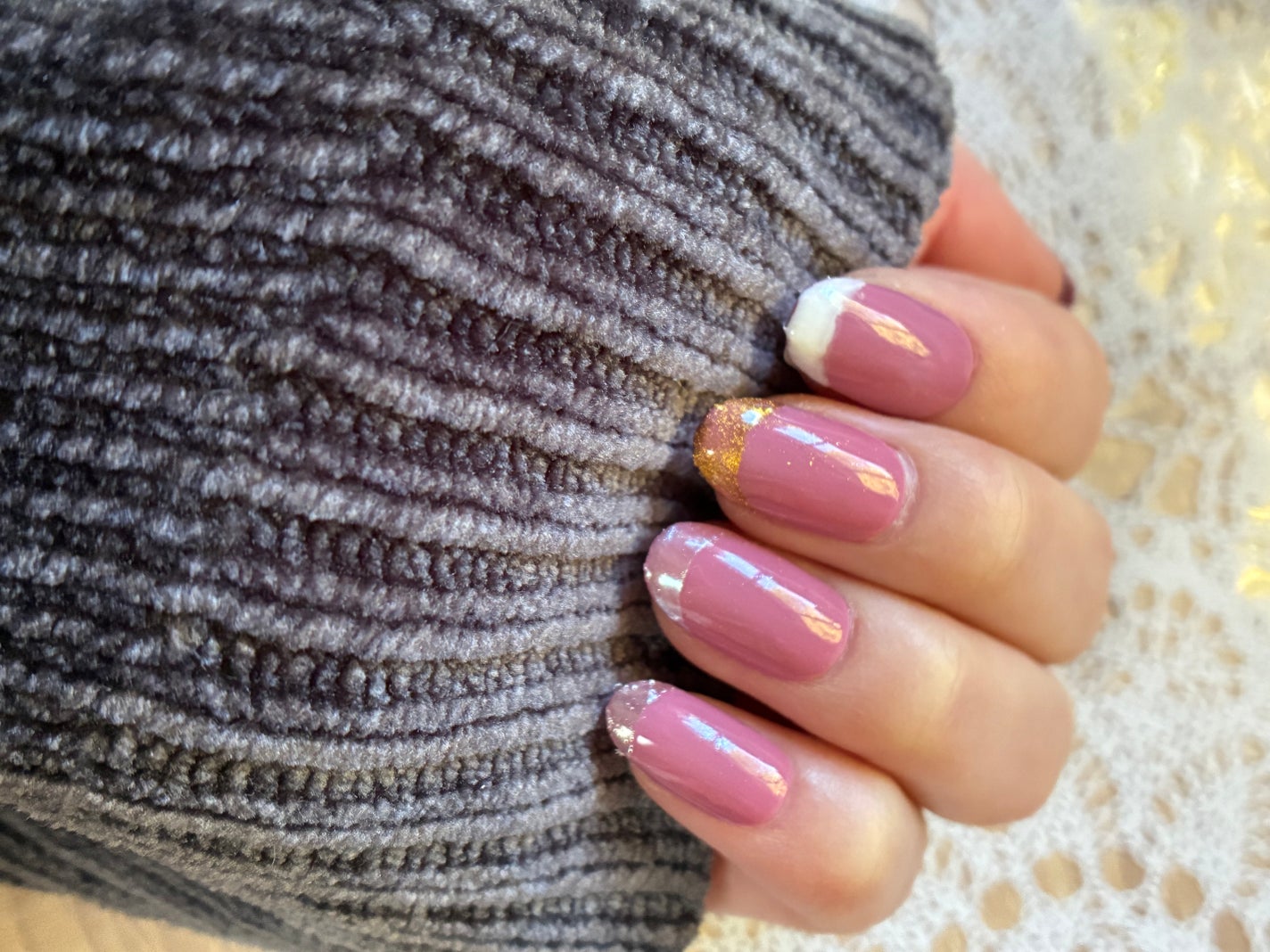 ジェルネイル(ライト対応)/セリア/ジェルネイルを使ったクチコミ(3枚目)