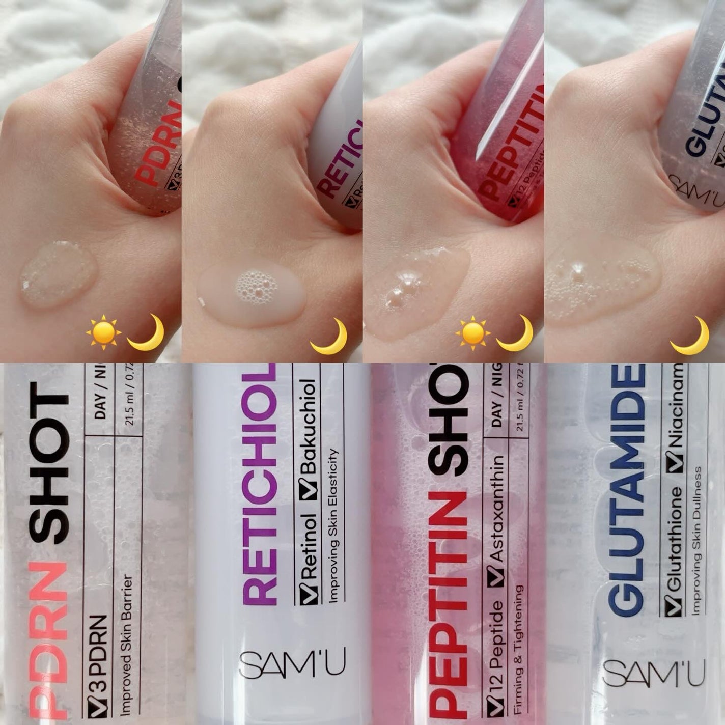 シナジーショットエディション/SAM'U/スキンケアキットを使ったクチコミ(2枚目)