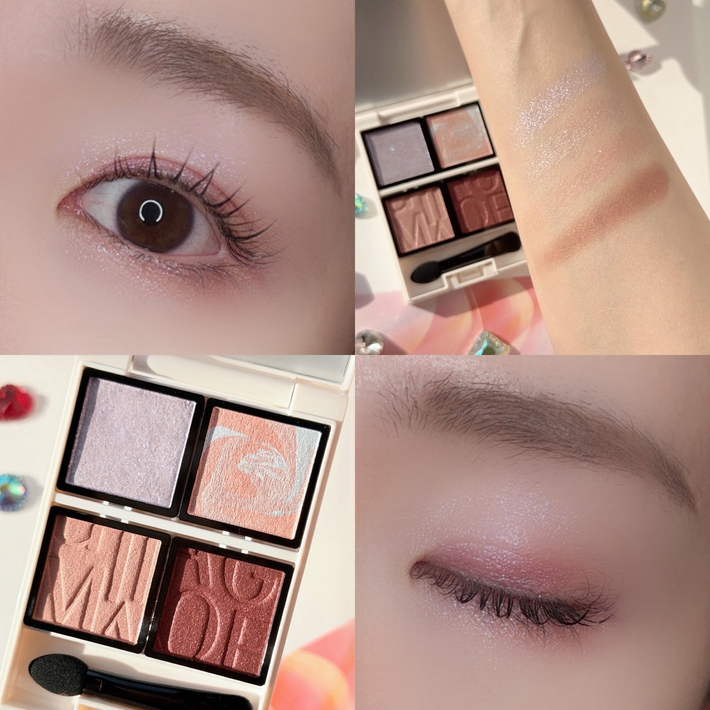 Bloom Collection カスタマイズアイカラー アソート(限定カラー)/マキアージュ/アイシャドウを使ったクチコミ(6枚目)