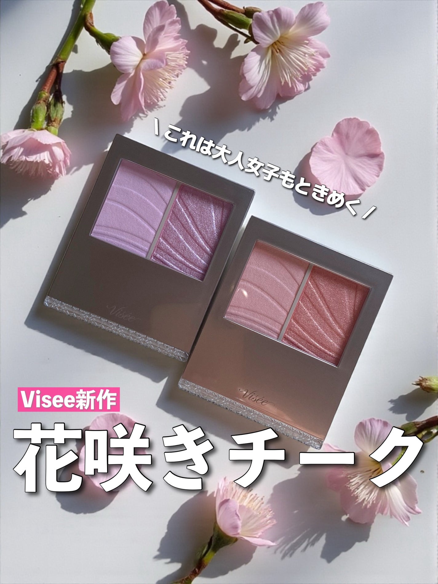 レイヤード フルリ チーク/Visée/パウダーチークを使ったクチコミ(1枚目)