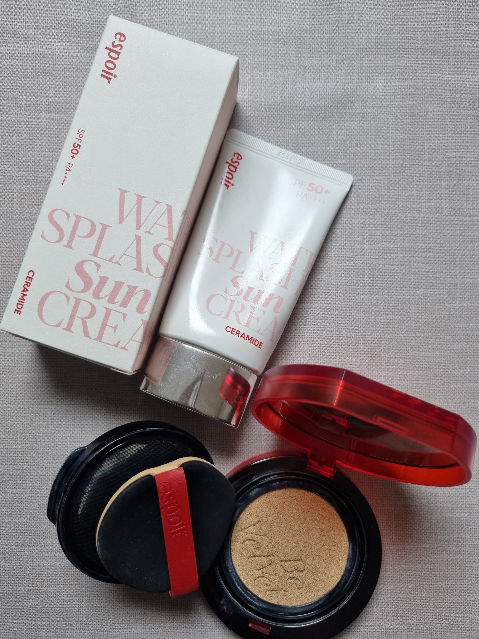 ビーベルベットカバークッション/espoir/クッションファンデーションを使ったクチコミ（1枚目）