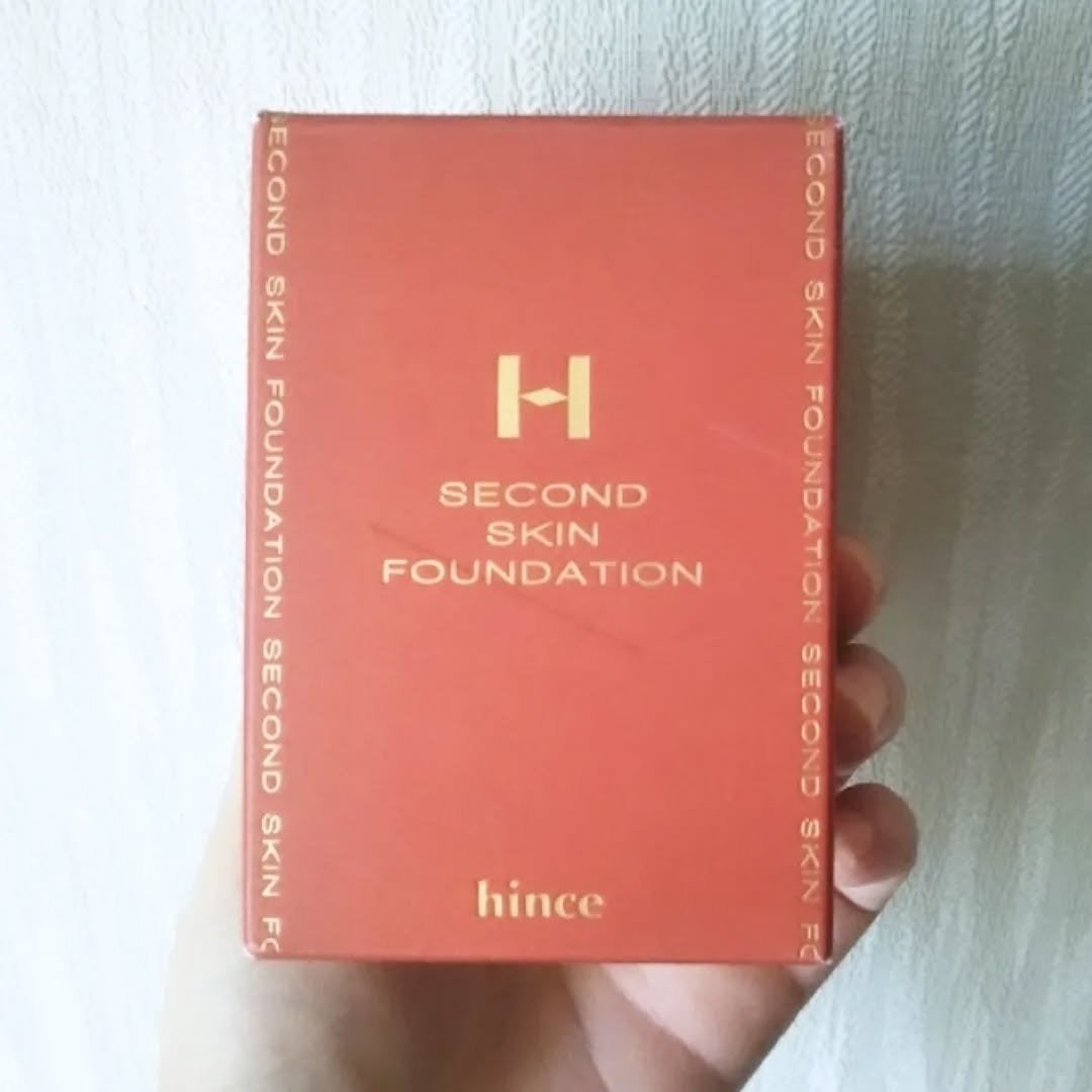 セカンドスキンファンデーション/hince/リキッドファンデーションを使ったクチコミ(1枚目)
