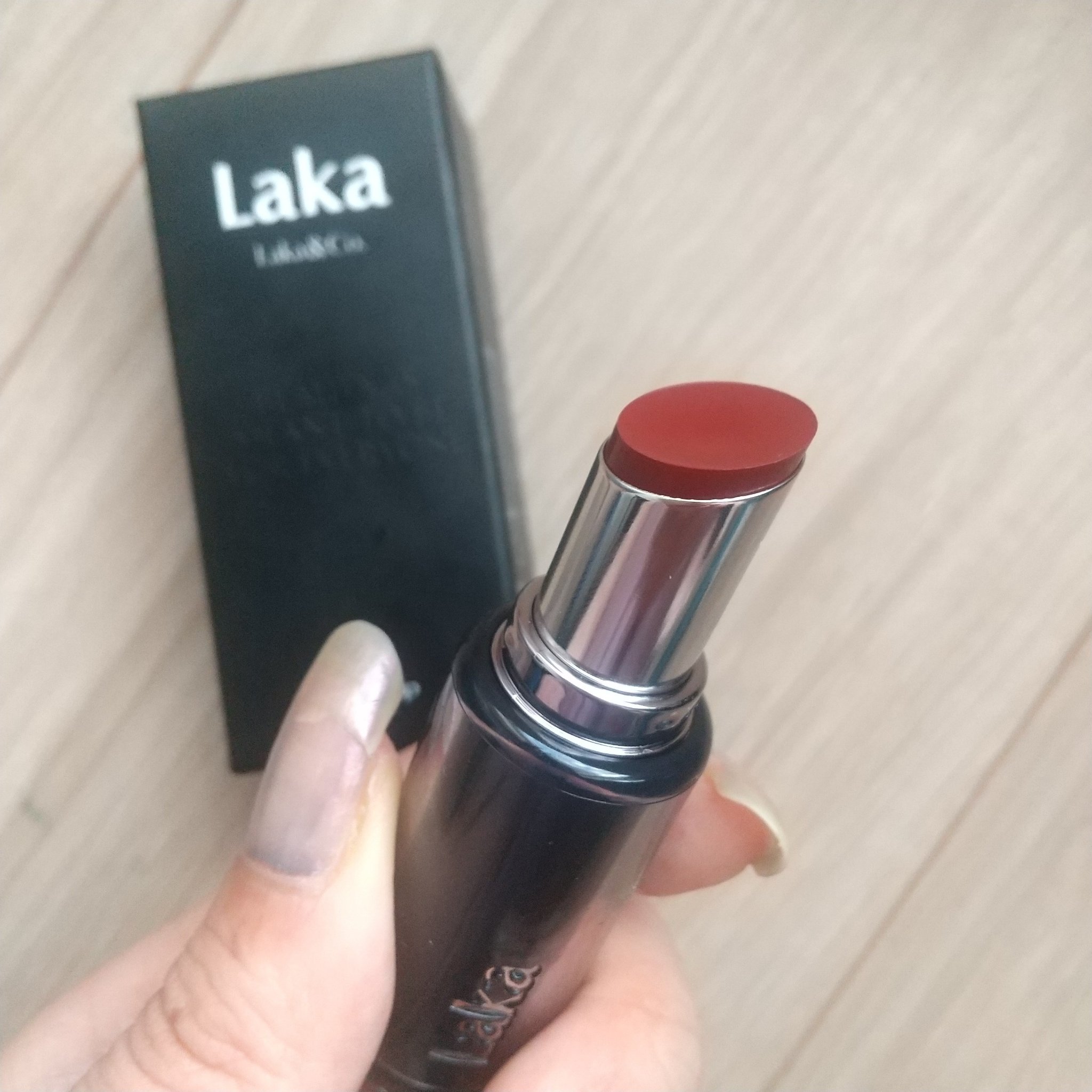 ラカ デビルリップ/Laka/口紅を使ったクチコミ（1枚目）