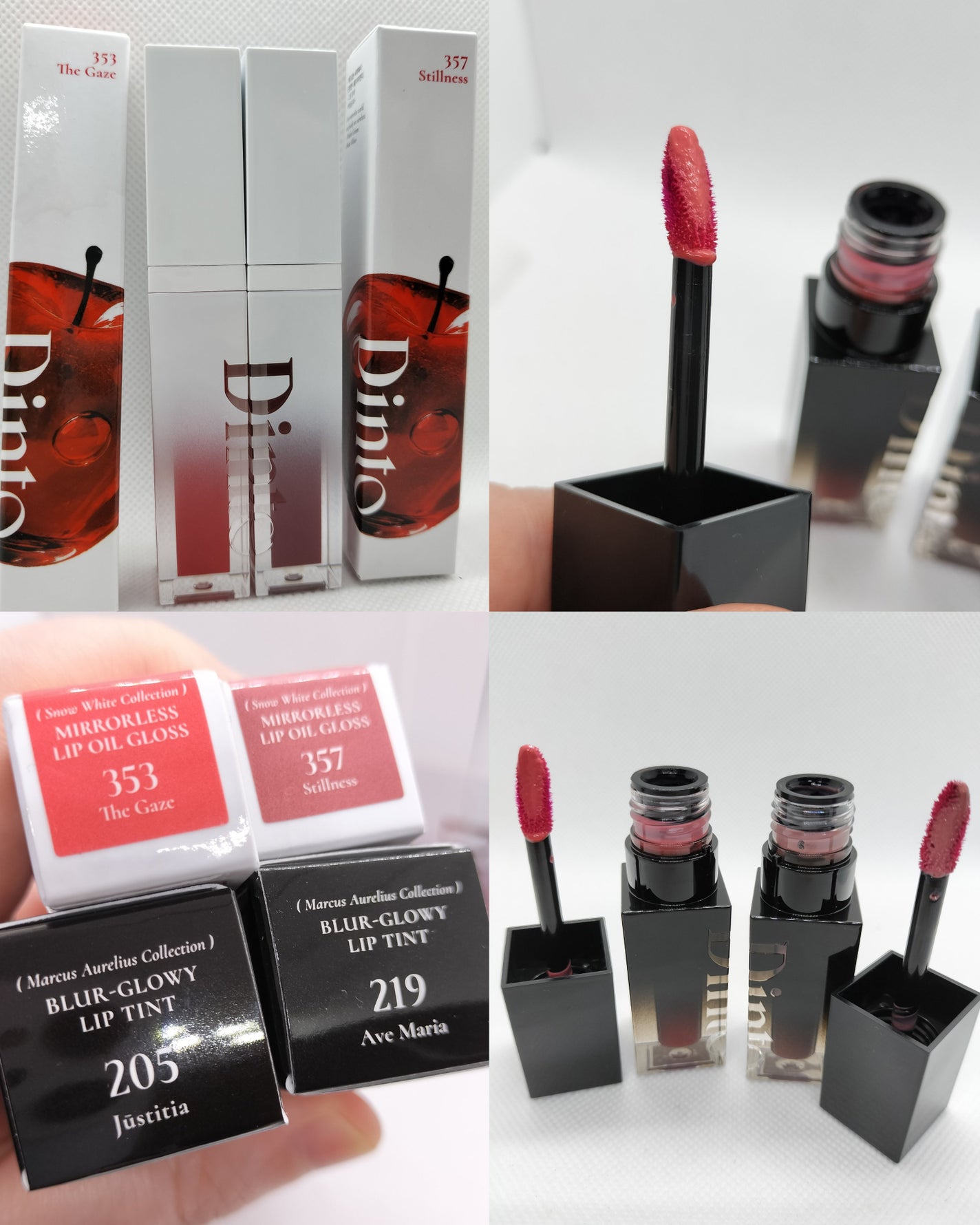 ブラーグロイリップティント/Dinto/リップティントを使ったクチコミ(2枚目)