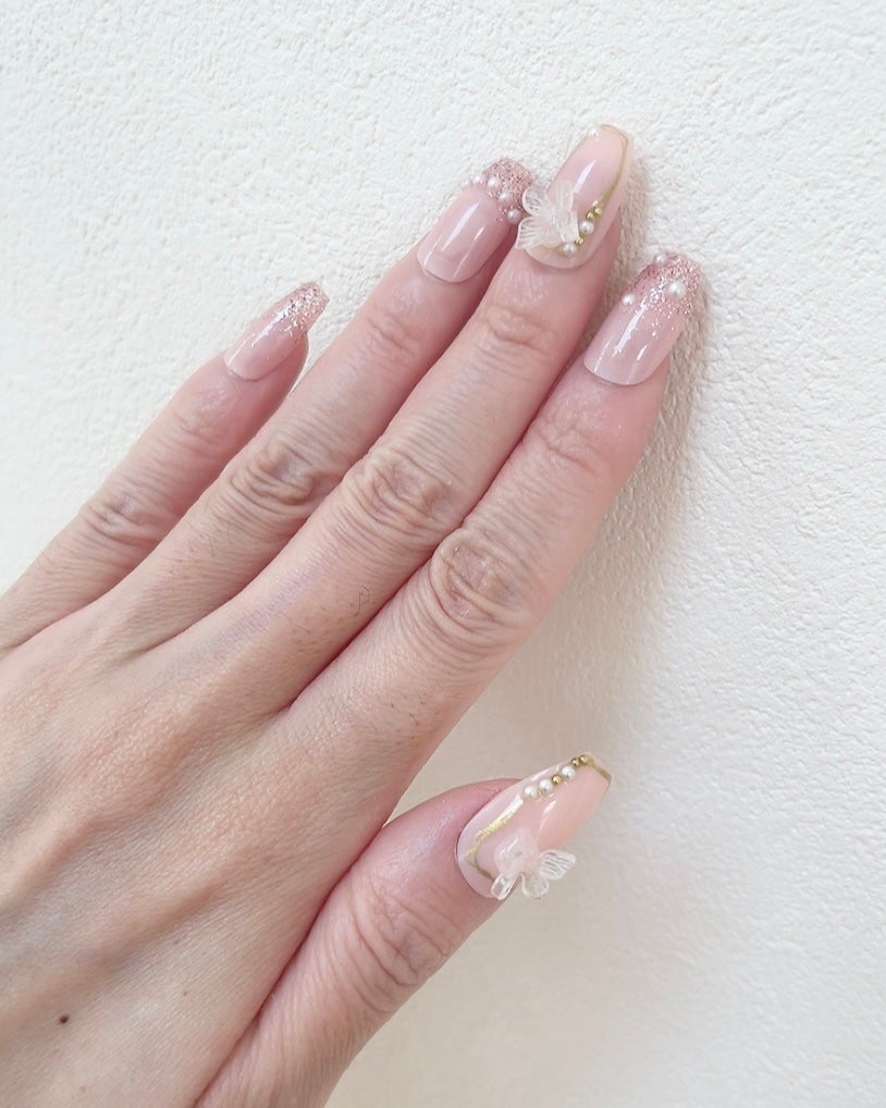 ネイルチップ/SHEIN/ネイルチップ・パーツを使ったクチコミ(5枚目)